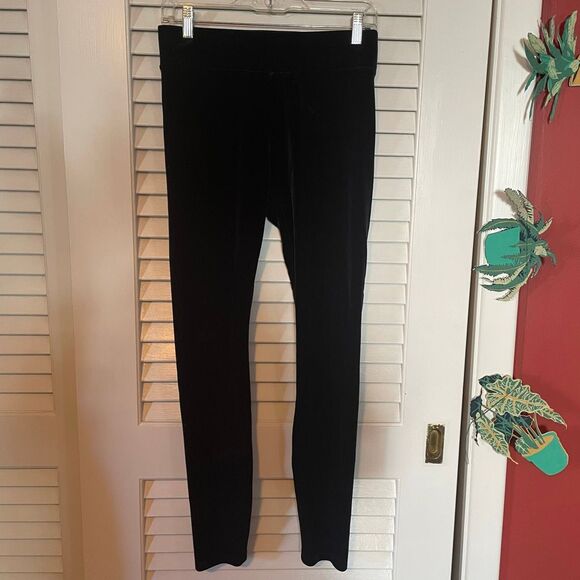 J CREW | black velour skinny pants S - Picture 3 of 7